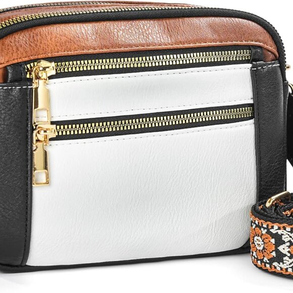 Handbags - Effortless Style: Women's Lightweight Crossbody Purse with Adjustable Strap